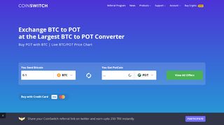 
                            10. Convert BTC to POT | 1 BTC = 197719.88 POT | Bitcoin to PotCoin ...