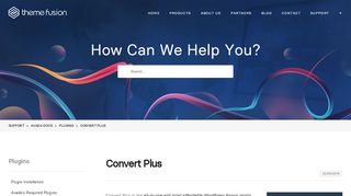 
                            6. Convert Plus - ThemeFusion