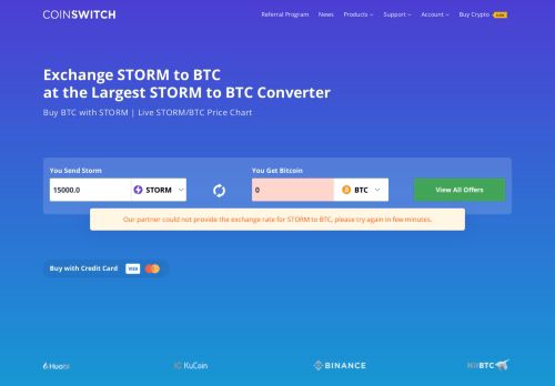 
                            3. Convert STORM to BTC | 1 STORM = 0.000001 BTC | ...