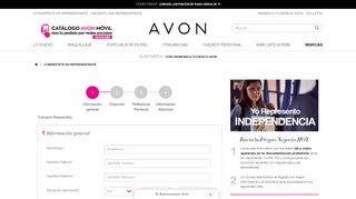 
                            5. conviértete en representante - Avon