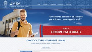 
                            5. Convocatoria Docentes - Universidad Mayor de San Andrés - UMSA