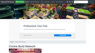 
                            5. Cookie Build Network - Minecraft PE Server List