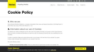 
                            9. Cookie Policy - Weichert Workforce Mobility