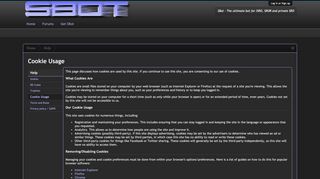 
                            2. Cookie Usage | SBot - The ultimate bot for Silkroad Online©