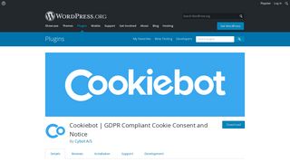 
                            2. Cookiebot | GDPR Compliant Cookie Consent and Notice ...