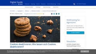 
                            6. Cookies deaktivieren - So deaktivieren Sie Cookies im Browser ...