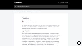 
                            5. Cookies | Fanmiles Help Center