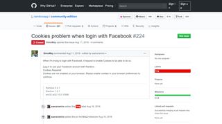 
                            8. Cookies problem when login with Facebook · Issue #224 · ...