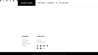 
                            3. Cookies - Sisley Black Card