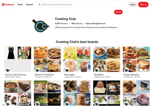 
                            2. Cooking Club (cookingclub) on Pinterest