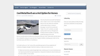 
                            11. Cool Metal Roofs are a Hot Option for Homes | Central Insurance ...