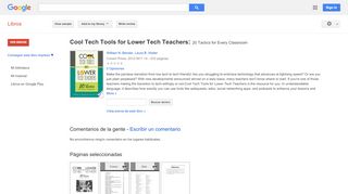 
                            6. Cool Tech Tools for Lower Tech Teachers: 20 Tactics for Every Classroom