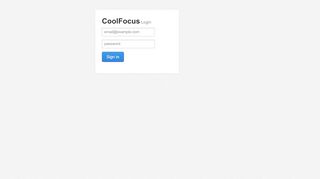 
                            4. CoolFocus Login