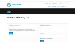 
                            5. Coolsoftware Web Solutions. Login