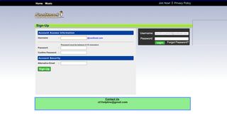
                            1. Cooltoad - Create New Account