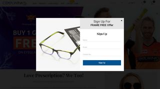 
                            1. Coolwinks.com® - Eyeglasses Frame FREE, Buy Sunglasses