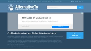 
                            11. CooMeet Alternatives and Similar Software - AlternativeTo.net