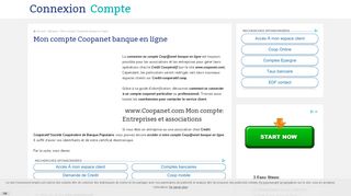 
                            5. Coopanet.coop banque en ligne - Connexion Compte Crédit ...