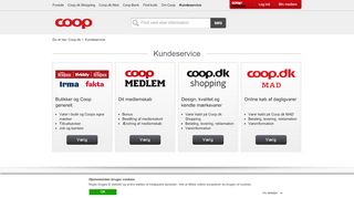 
                            2. Coop.dk - Kundeservice