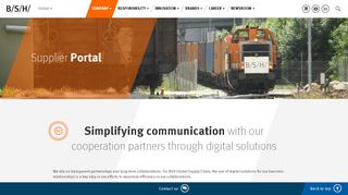 
                            8. Cooperation Platform | BSH Hausgeräte GmbH - BSH Group