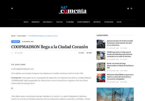 
                            11. COOPMAIMON llega a la Ciudad Corazón - SE COMENTA