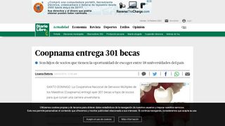 
                            11. Coopnama entrega 301 becas - Diario Libre