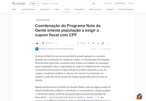 
                            11. Coordenação do Programa Nota da Gente orienta população a exigir ...