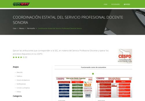 
                            8. Coordinación Estatal del Servicio Profesional Docente Sonora, Niños ...