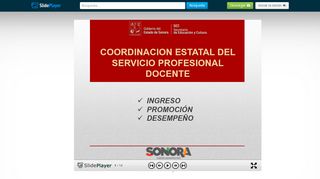 
                            4. COORDINACION ESTATAL DEL SERVICIO PROFESIONAL ...