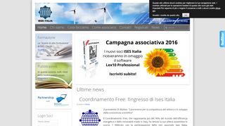 
                            9. Coordinamento Free: l'ingresso di Ises Italia