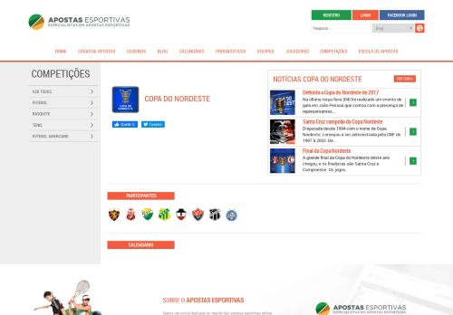 
                            5. Copa do Nordeste - Futebol | Apostas Esportivas Online