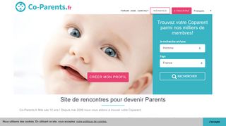 
                            1. CoParents.fr: Site de rencontre pour futurs parents