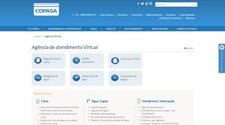 
                            1. Copasa | Agência Virtual