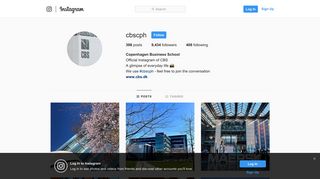 
                            10. Copenhagen Business School (@cbscph) • Instagram photos and ...