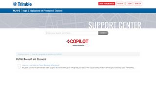 
                            6. CoPilot Account and Password : CoPilot App Stores