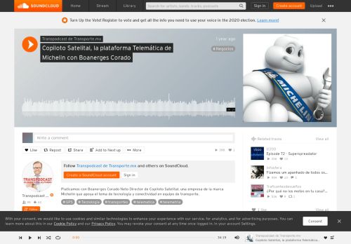 
                            10. Copiloto Satelital, la plataforma Telemática de Michelin ... - SoundCloud