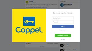 
                            8. Coppel - Utiliza tu Crédito Coppel y paga con Coppel Pay.... | Facebook