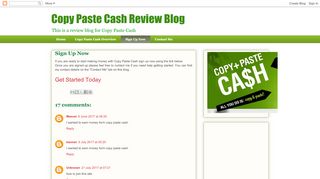 
                            1. Copy Paste Cash Review Blog: Sign Up Now