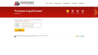 
                            12. Copy2Contact > Customer Login