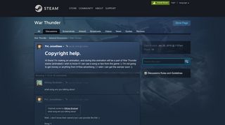 
                            7. Copyright help. :: War Thunder General Discussions - Steam Community
