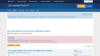 
                            7. Core Login Module and Jomsocial registration problem - Joomla ...