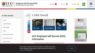 
                            1. CORE Portal | University College Cork - UCC