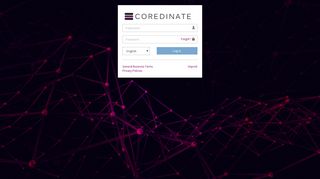 
                            1. Coredinate Portal: Log in