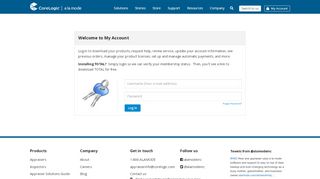 
                            2. CoreLogic | a la mode - My Account