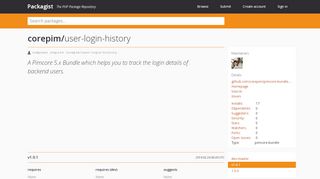 
                            1. corepim/user-login-history - Packagist