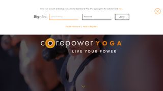 
                            2. CorePower Yoga | Live Your Power