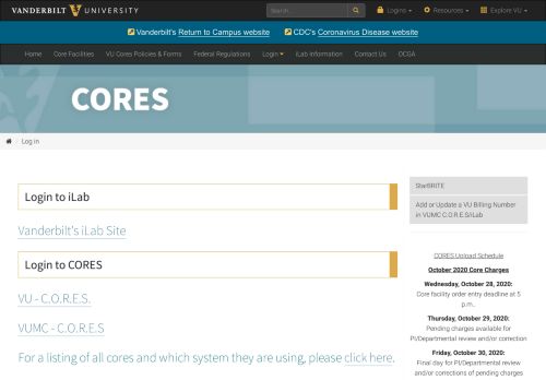 
                            10. CORES | Vanderbilt University