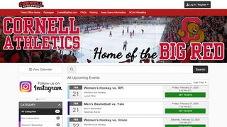 
                            10. Cornell Athletic Tickets - Ticket Office Home