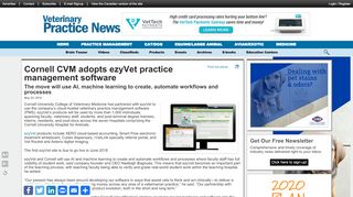 
                            11. Cornell CVM adopts ezyVet practice management software