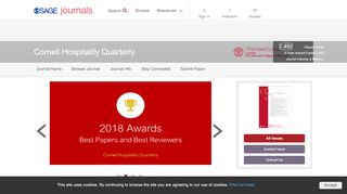 
                            11. Cornell Hospitality Quarterly: SAGE Journals